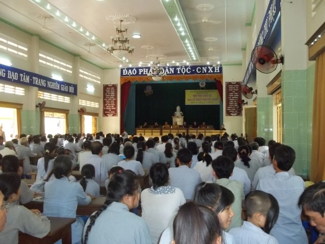 Tiền Giang: Khai mạc hội thi giáo lý và tọa đàm hướng về ngày Phật đản PL. 2557