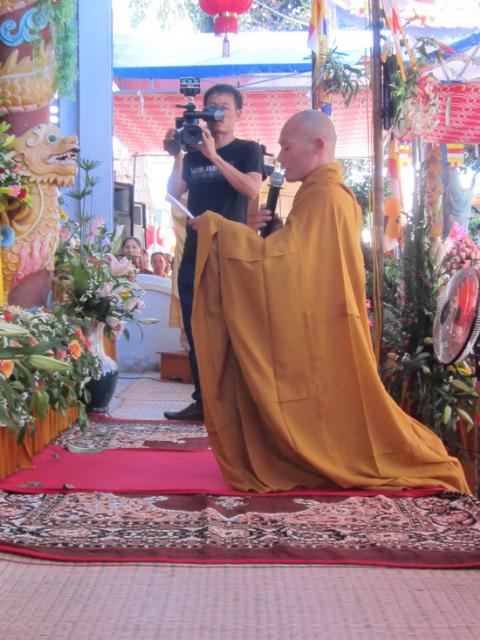 Lễ bổ nhiệm trụ trì chùa Long Thọ