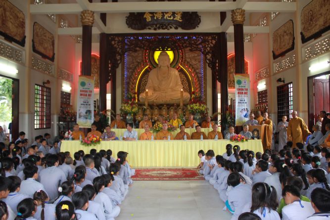 Tiền Giang: Khai mạc khóa tu mùa hè “Vươn tới những ước mơ”