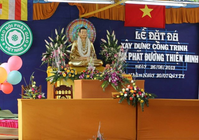 Đắk Lắk: Lễ đặt đá xây dựng Niệm Phật đường Thiện Minh