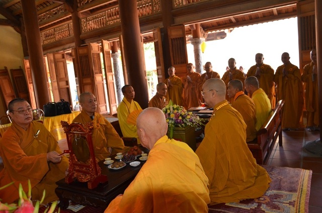 Giới đàn Nghệ Tĩnh thành công viên mãn