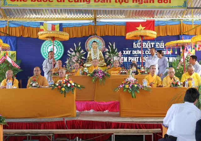 Đắk Lắk: Lễ đặt đá xây dựng Niệm Phật đường Thiện Minh