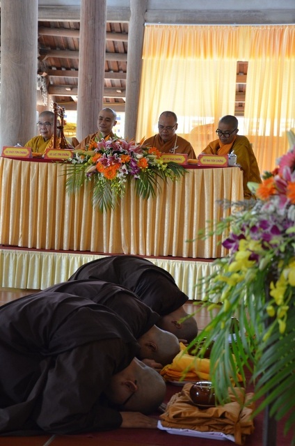 Giới đàn Nghệ Tĩnh thành công viên mãn
