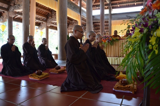 Giới đàn Nghệ Tĩnh thành công viên mãn
