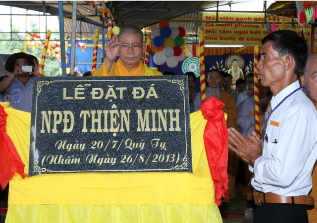 Đắk Lắk: Lễ đặt đá xây dựng Niệm Phật đường Thiện Minh
