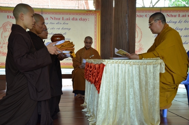 Giới đàn Nghệ Tĩnh thành công viên mãn