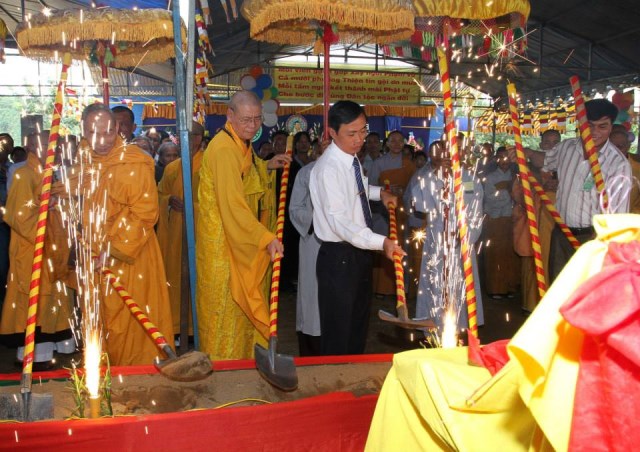 Đắk Lắk: Lễ đặt đá xây dựng Niệm Phật đường Thiện Minh