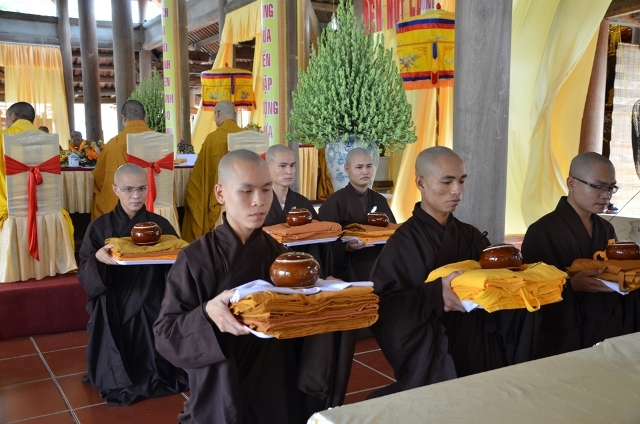 Giới đàn Nghệ Tĩnh thành công viên mãn
