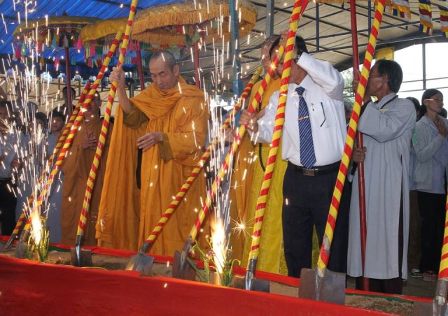 Đắk Lắk: Lễ đặt đá xây dựng Niệm Phật đường Thiện Minh