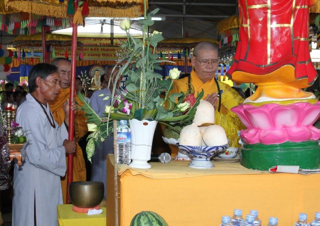 Đắk Lắk: Lễ đặt đá xây dựng Niệm Phật đường Thiện Minh