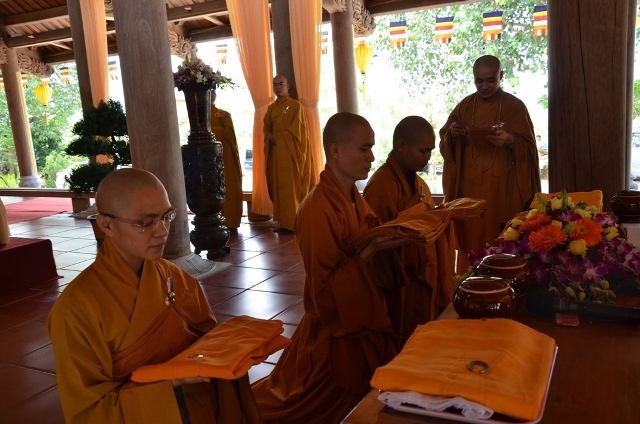 Giới đàn Nghệ Tĩnh thành công viên mãn