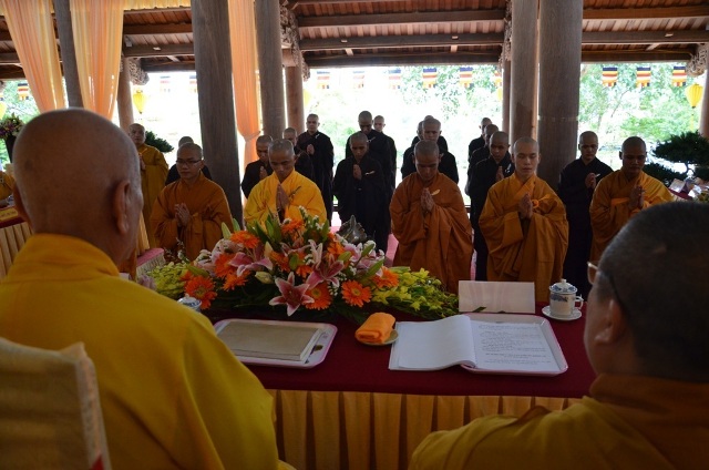 Giới đàn Nghệ Tĩnh thành công viên mãn