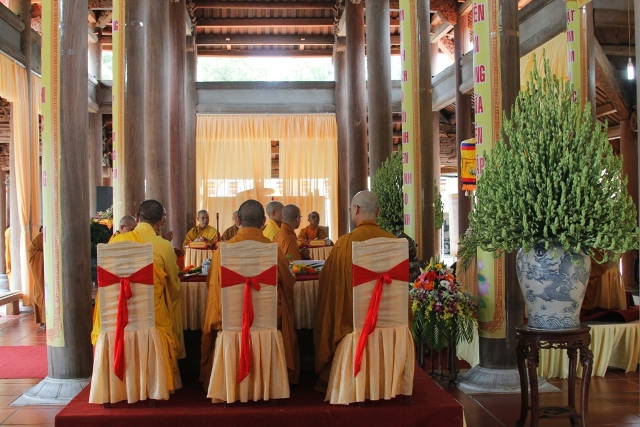 Giới đàn Nghệ Tĩnh thành công viên mãn