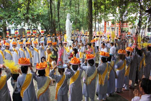 Chùa Phật Học, Tp Sóc Trăng tổ chức Pháp hội Vu lan