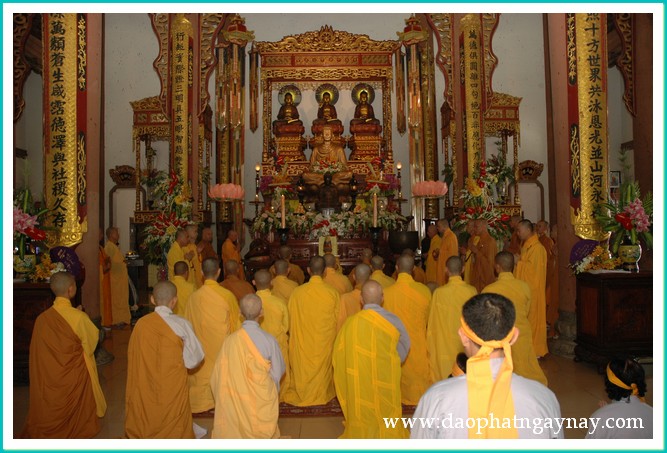 TP. HCM: Lễ Tiểu tường Cố ĐLHT. Thích Minh Châu - Lễ khai kinh