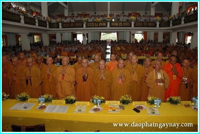 TP. HCM: Lễ ra mắt nhân sự Ban Hoằng Pháp TW nhiệm kỳ VII (2012 - 2017)