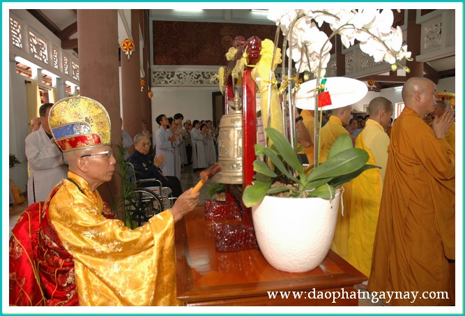 TP. HCM: Lễ Tiểu tường Cố ĐLHT. Thích Minh Châu - Lễ khai kinh