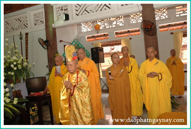 TP. HCM: Lễ Tiểu tường Cố ĐLHT. Thích Minh Châu - Lễ khai kinh