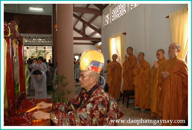 TP. HCM: Lễ Tiểu tường Cố ĐLHT. Thích Minh Châu - Lễ khai kinh