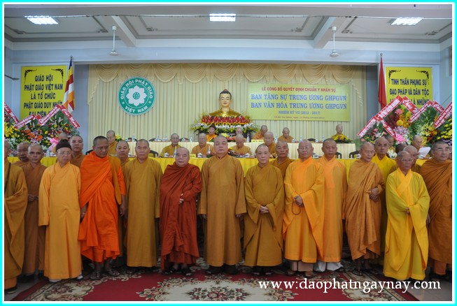 TP. HCM: Lễ ra mắt Ban Tăng sự và Ban Văn hóa TƯ GHPGVN nhiệm kỳ VII (2012 - 2017)