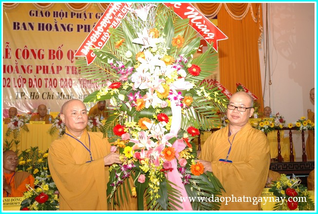 TP. HCM: Lễ ra mắt nhân sự Ban Hoằng Pháp TW nhiệm kỳ VII (2012 - 2017)