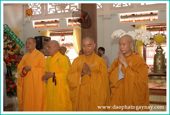 TP. HCM: Lễ Tiểu tường Cố ĐLHT. Thích Minh Châu - Lễ khai kinh