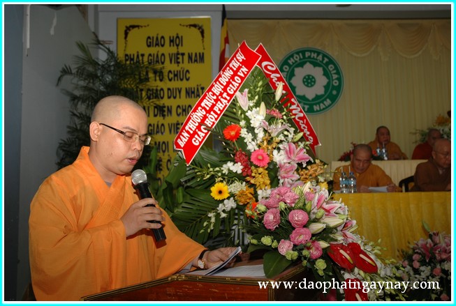 TP. HCM: Lễ công bố quyết định chuẩn y nhân sự Ban Kiểm Soát TƯ GHPGVN nhiệm kỳ VII (2012 - 2017)