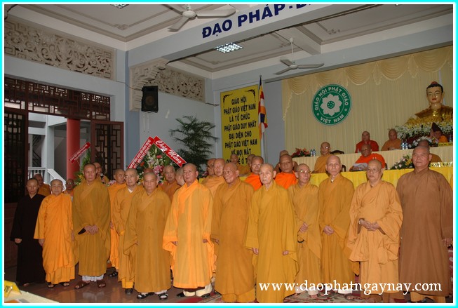 TP. HCM: Lễ công bố quyết định chuẩn y nhân sự Ban Kiểm Soát TƯ GHPGVN nhiệm kỳ VII (2012 - 2017)