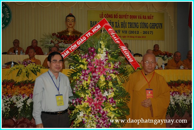 Lễ ra mắt nhân sự Ban Từ thiện Xã hội TW nhiệm kỳ VII (2012-2017)
