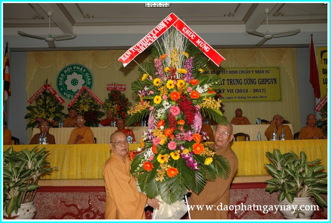 TP. HCM: Lễ công bố quyết định chuẩn y nhân sự Ban Kiểm Soát TƯ GHPGVN nhiệm kỳ VII (2012 - 2017)