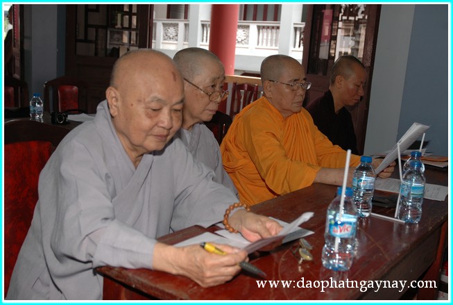 TP. HCM: Lễ công bố quyết định chuẩn y nhân sự Ban Kiểm Soát TƯ GHPGVN nhiệm kỳ VII (2012 - 2017)