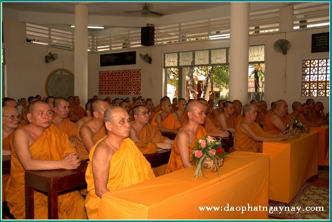 TP. HCM: Lễ tạ pháp An Cư Kiết Hạ PL 2557 tại Tịnh Xá Trung Tâm