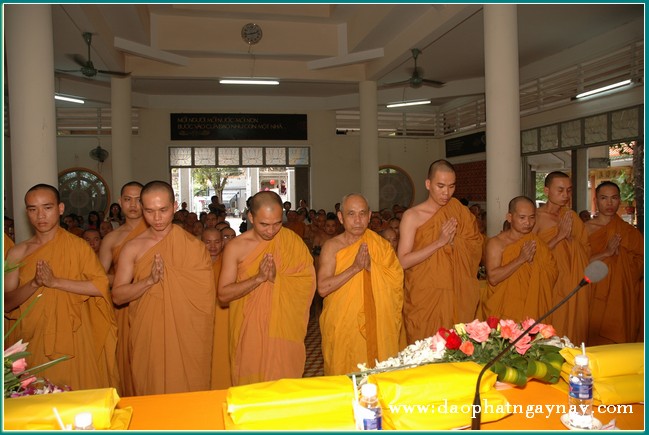 TP. HCM: Lễ tạ pháp An Cư Kiết Hạ PL 2557 tại Tịnh Xá Trung Tâm