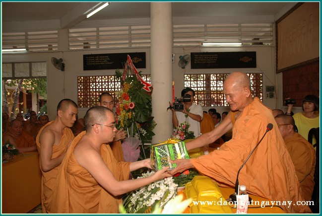 TP. HCM: Lễ tạ pháp An Cư Kiết Hạ PL 2557 tại Tịnh Xá Trung Tâm