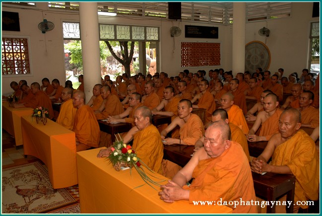 TP. HCM: Lễ tạ pháp An Cư Kiết Hạ PL 2557 tại Tịnh Xá Trung Tâm