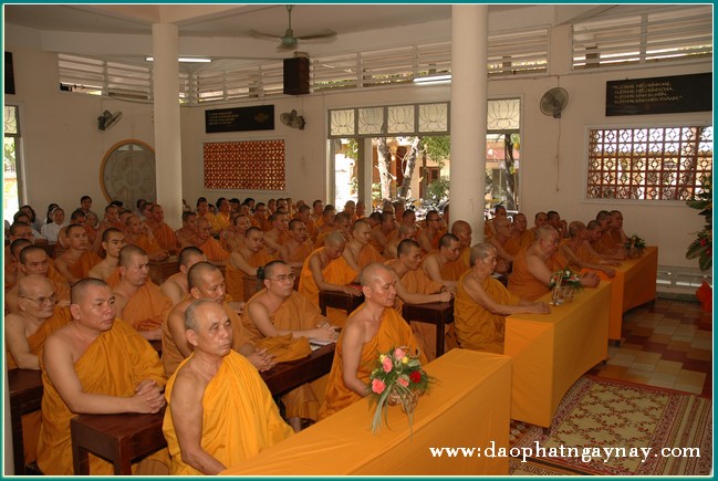 TP. HCM: Lễ tạ pháp An Cư Kiết Hạ PL 2557 tại Tịnh Xá Trung Tâm