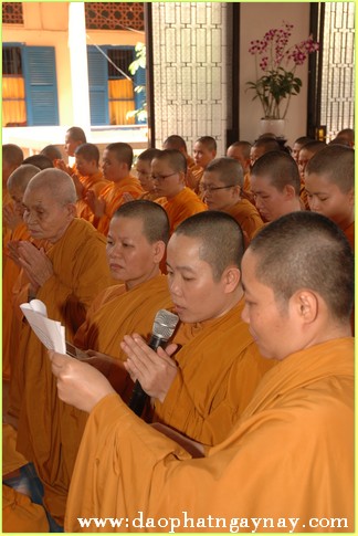 TP. HCM: Lễ Giải Chế An Cư tại hạ trường tịnh xá Ngọc Phương PL. 2557