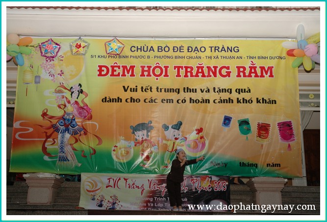 Bình Dương: Đêm hội trăng rằm dành cho các em có hoàn cảnh khó khăn