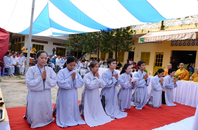 TP. HCM: Lễ đặt đá xây dựng đại hùng bảo điện chùa Phước Thành - Bình Thạnh