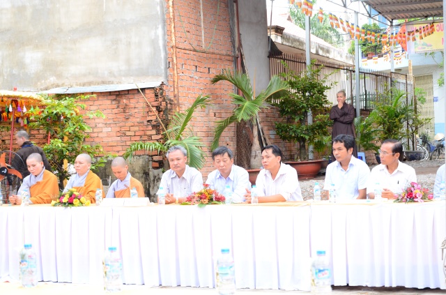 TP. HCM: Lễ đặt đá xây dựng đại hùng bảo điện chùa Phước Thành - Bình Thạnh