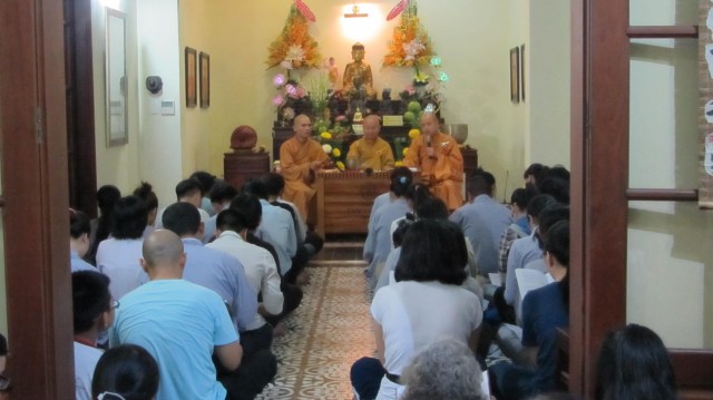 Ấn tượng buổi quy y Tam Bảo