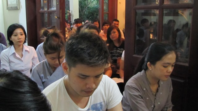 Ấn tượng buổi quy y Tam Bảo