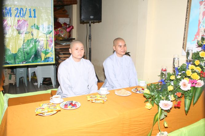 TP.HCM: Lớp giáo lý chùa Thiên Chánh mừng ngày nhà giáo Việt Nam
