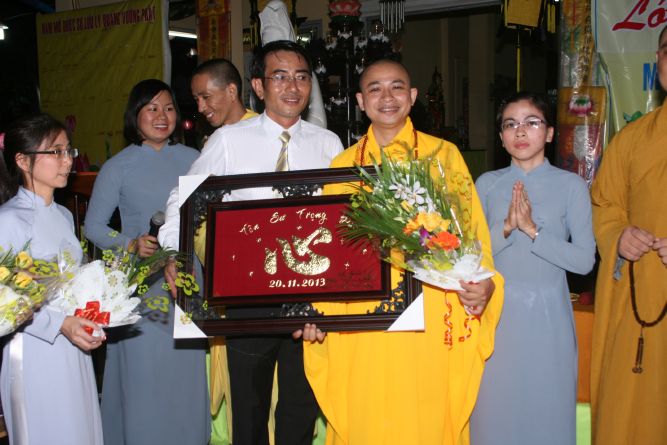 TP.HCM: Lớp giáo lý chùa Thiên Chánh mừng ngày nhà giáo Việt Nam