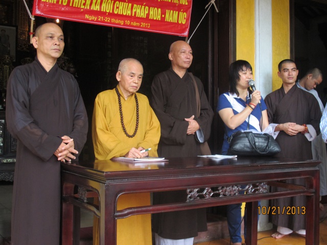 Chùa Pháp Hoa - Nam Úc cứu trợ đồng bào bị bão lụt miền Trung