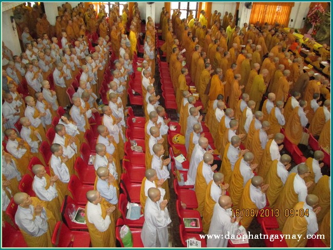 TP. HCM: Lễ tổng mãn hạ các điểm An Cư Kiết Hạ PL. 2557