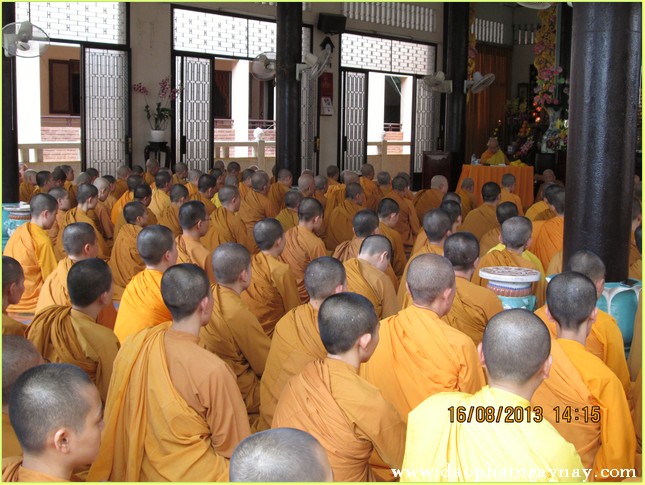 TP. HCM: Lễ Giải Chế An Cư tại hạ trường tịnh xá Ngọc Phương PL. 2557