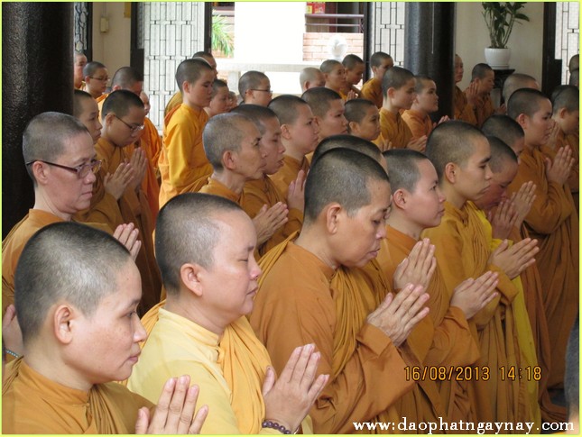 TP. HCM: Lễ Giải Chế An Cư tại hạ trường tịnh xá Ngọc Phương PL. 2557