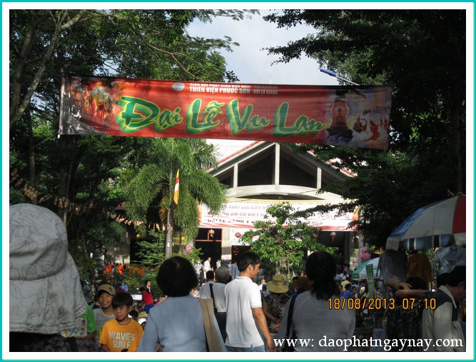 Đồng Nai: Thiền viện Phước Sơn tổ chức Đại lễ Vu Lan Báo Hiếu PL. 2557