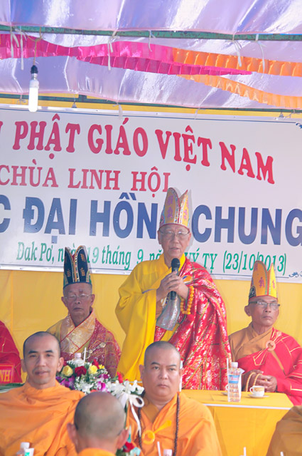 Gia Lai: Lễ đúc đại hồng chung chùa Linh Hội